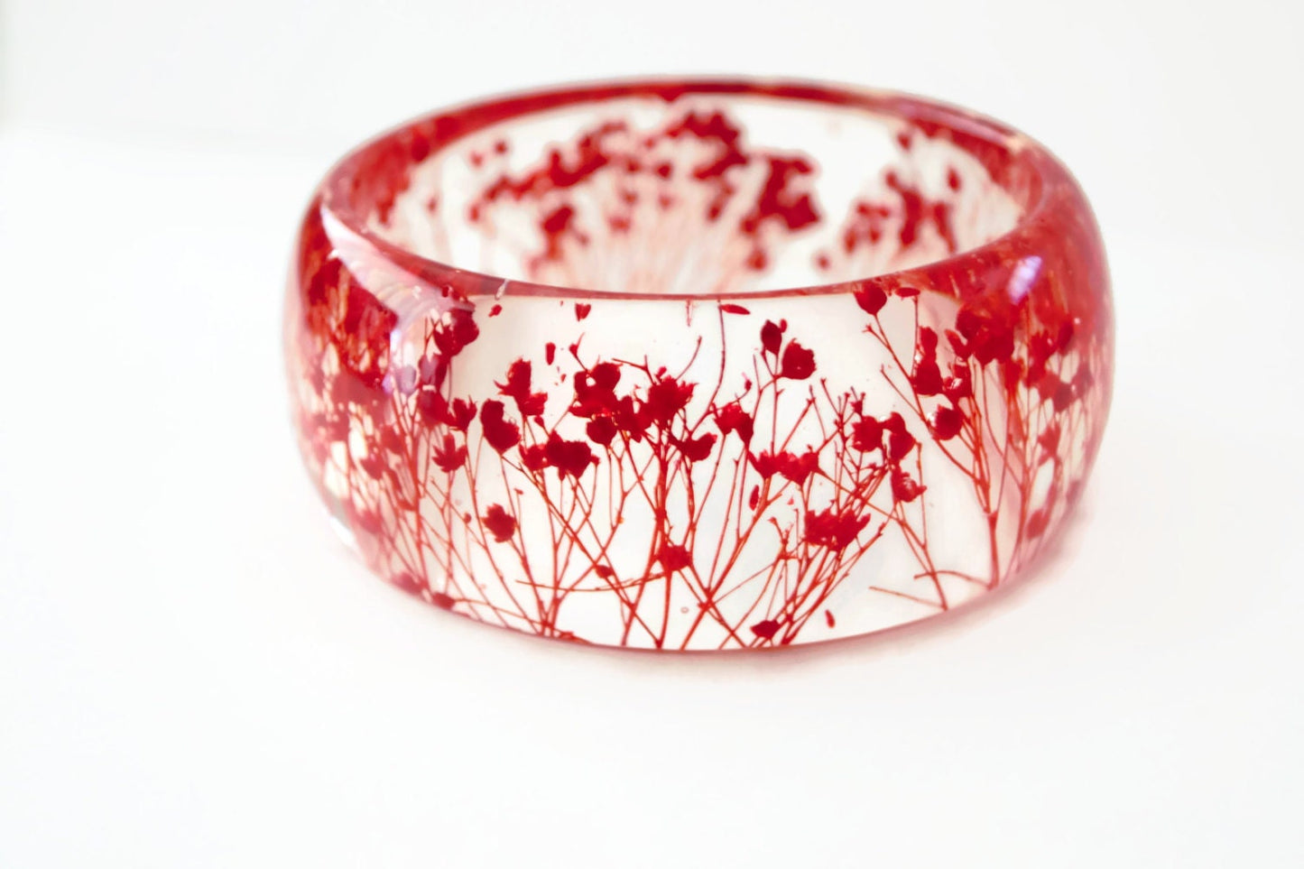 real flower bracelet - resin bracelet - nature bracelet - botanical bracelet - nature inspired bracelet - pressed flower bracelet